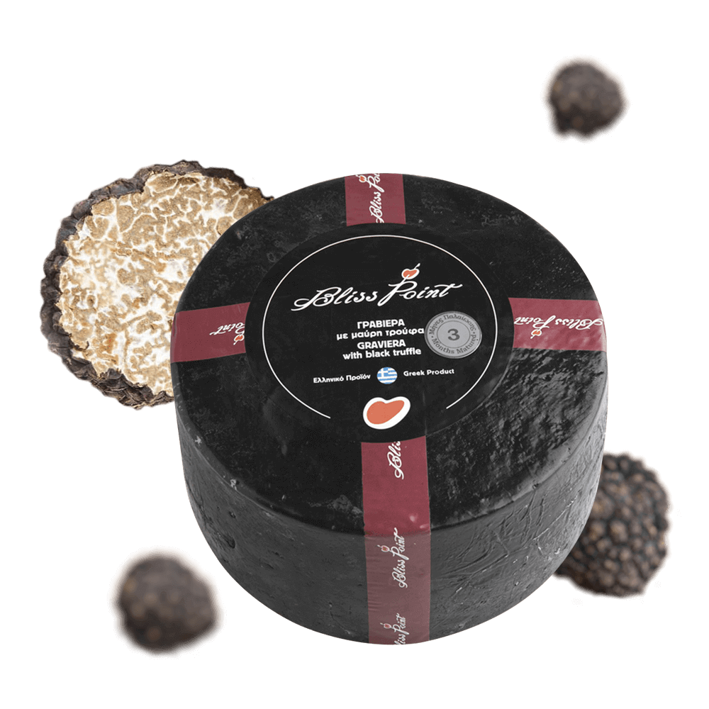 Aged Graviera with Black Truffle